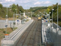 Grossansicht in neuem Fenster: Bahnhof in Kirchheim