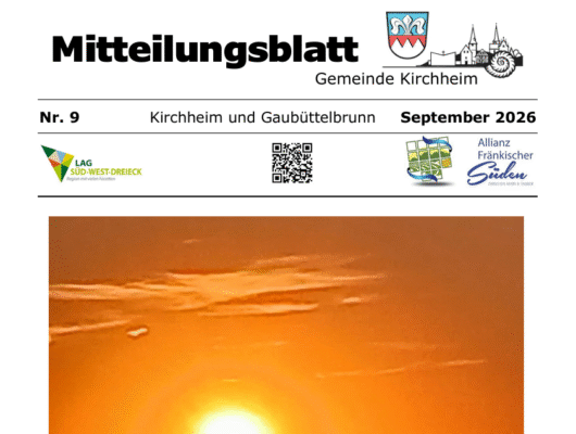 Thumbnail for the post titled: Mitteilungsblatt September 2026