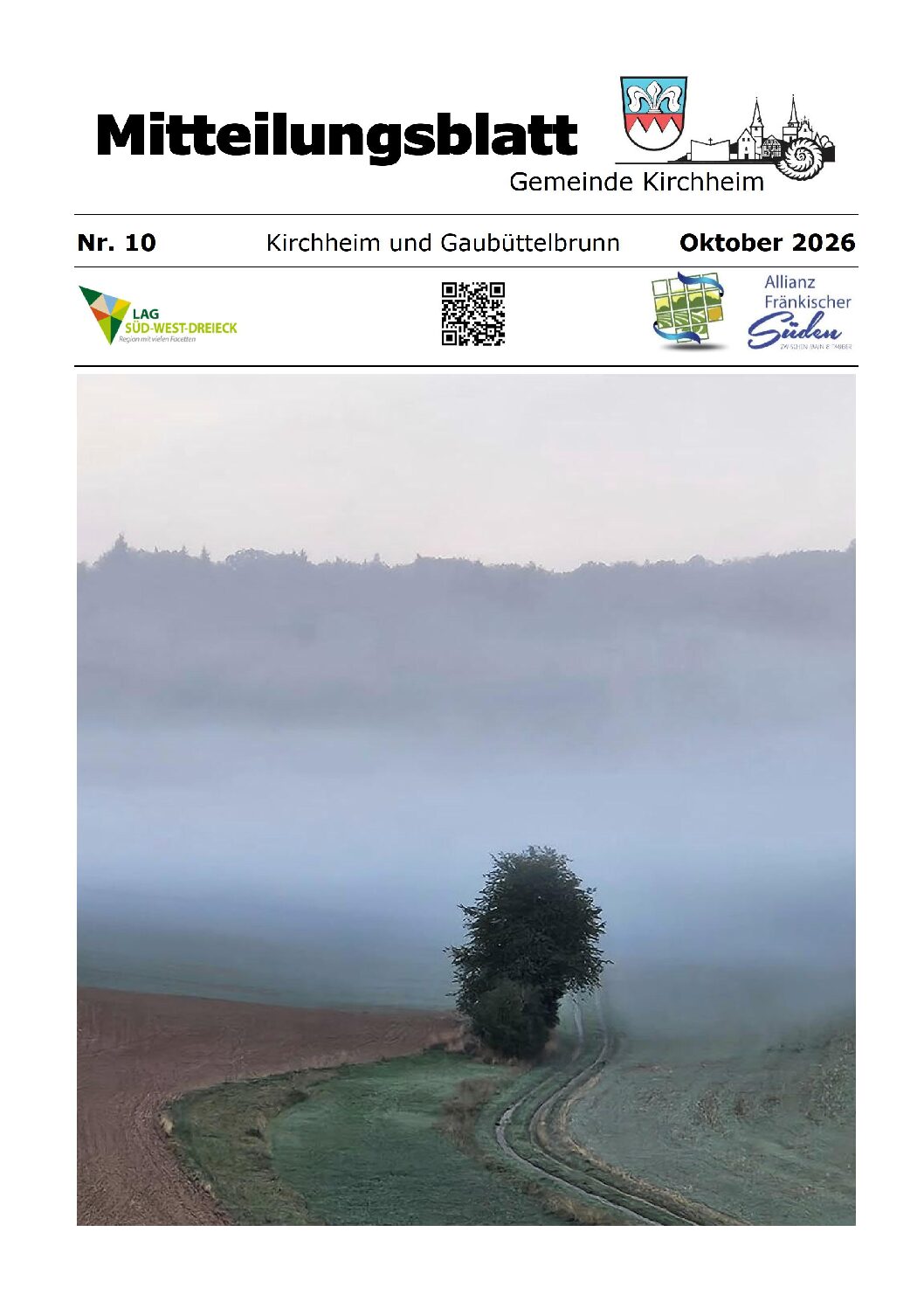 Thumbnail for the post titled: Mitteilungsblatt Oktober 2026